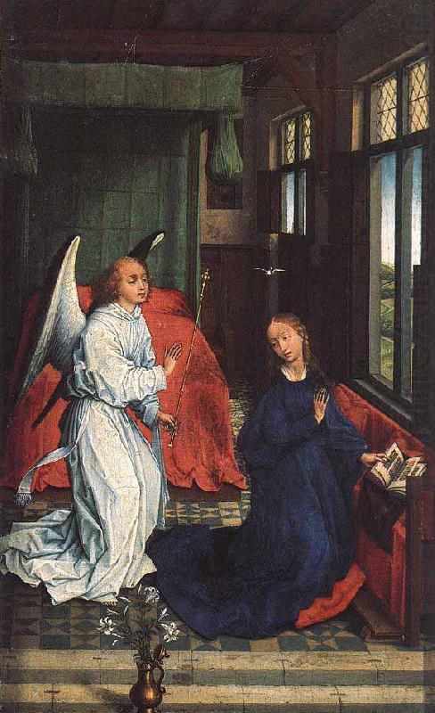 Rogier van der Weyden The Annunciation china oil painting image